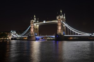 Noční Tower Bridge